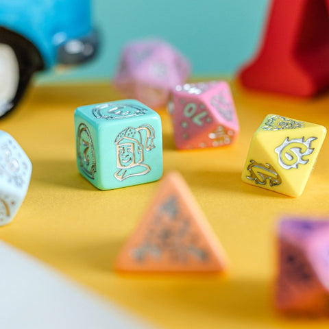 Q-Workshop My Very First Magic Journey Multicolor RPG Dice Set