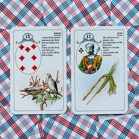 Mlle Lenormand Cm 36 Cards Deck Esoteric Fortune Telling Agm Urania 106710976
