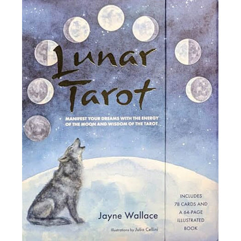 Lunar Tarot Card Deck & Guidebook for Moon Manifestation CICO Books