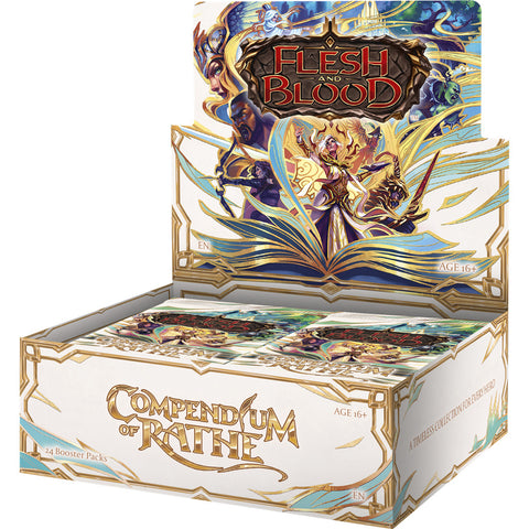 Flesh & Blood TCG - Compendium of Rathe Booster Display (24 Packs)
