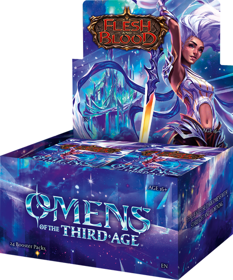 Flesh & Blood TCG - Omens of the Third Age Booster Display (24 Packs)