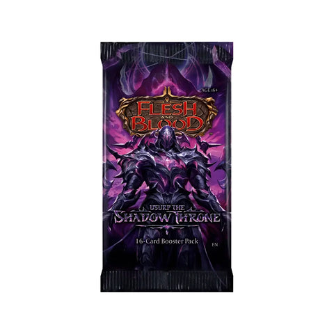 Flesh & Blood TCG - Usurp the Shadow Throne Booster Display (24 Packs)