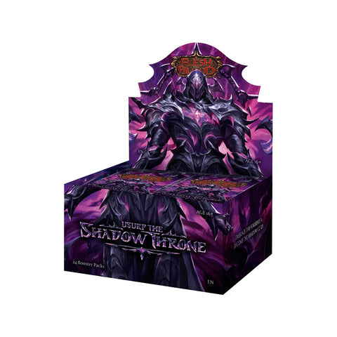 Flesh & Blood TCG - Usurp the Shadow Throne Booster Display (24 Packs)