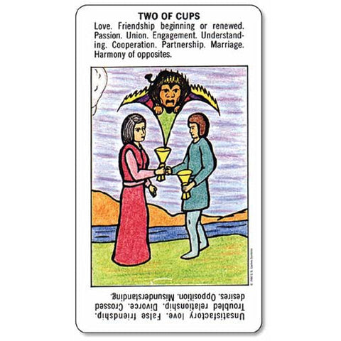 Starter Tarot Deck by US Games, Ancient Woodcut Art, 78 Cards + Guide