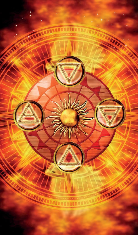 Mystic Palette Tarot Kit Fortune Telling Llewellyn By Ciro Marchetti Lw106