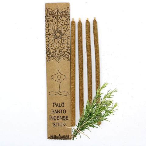 4x Palo Santo Rosemary Incense Sticks 20cm Peru