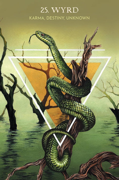 Animal Guide Rune Cards Blue Angel