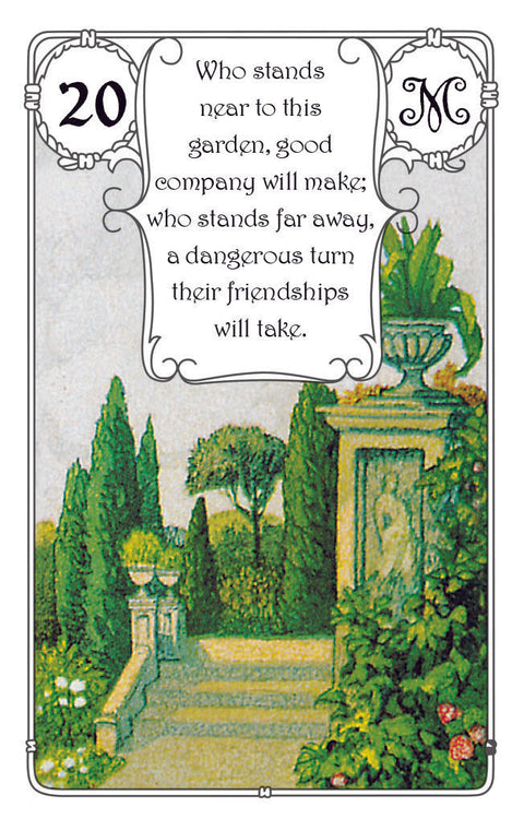 Red Owl By Mlle Lenormand 36 Cards Deck Esoteric Fortune Telling Agm 1067012988