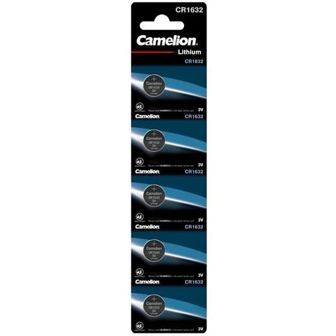 5x Camelion CR1632 3V Lithium Coin Cell Button Batteries