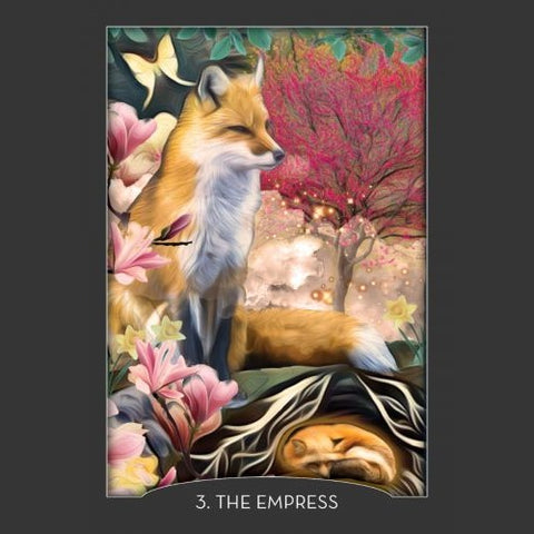 Guardian of the Night Tarot Deck & Signed Guidebook – Animal Spirit Cards