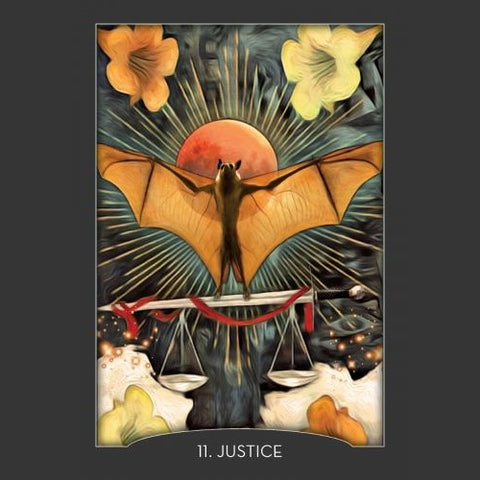 Guardian of the Night Tarot Deck & Signed Guidebook – Animal Spirit Cards