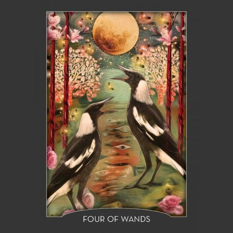 Guardian of the Night Tarot Deck & Signed Guidebook – Animal Spirit Cards