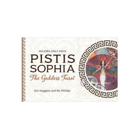 Pistis Sophia Goddess Tarot Deck 22 Major Arcana Cards & Guidebook New