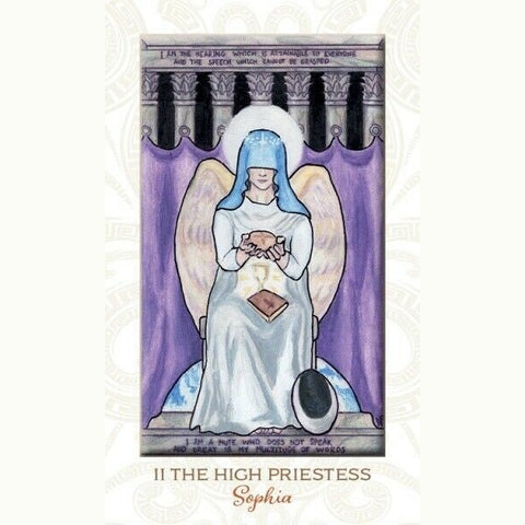 Pistis Sophia Goddess Tarot Deck 22 Major Arcana Cards & Guidebook New