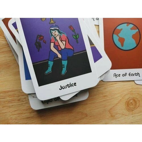 Hip Chick Tarot Deck & Guidebook Set 78 Cards New by Maria Strom Schiffer