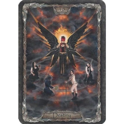 Tarot Gothica 78-Card Deck & Guidebook by Schiffer Publishing New