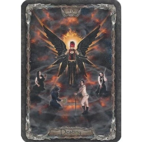 Tarot Gothica 78-Card Deck & Guidebook by Schiffer Publishing New