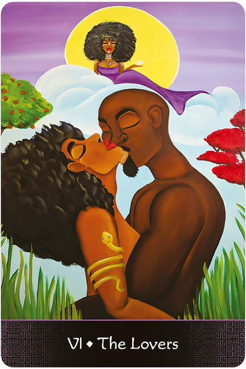 Afro Goddess Tarot Arcanas Cards Deck & Guidebook US Games Systems