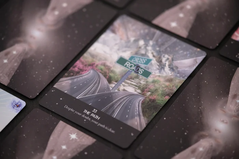 Starlight Frequencies Oracle Cards Deck 44 Cards & Guidebook Sacred Scribe
