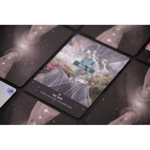 Starlight Frequencies Oracle Cards Deck 44 Cards & Guidebook Sacred Scribe