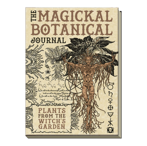 Magickal Botanical Journal by Lo Scarabeo Witchcraft Esoteric Notebook