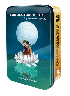 Sun and Moon Tarot Deck in a Tin by Vanessa Decort 78 Cards US Games