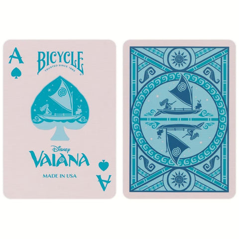 Disney Moana Vaiana Bicycle Playing Cards Deck Poker Size Collectible