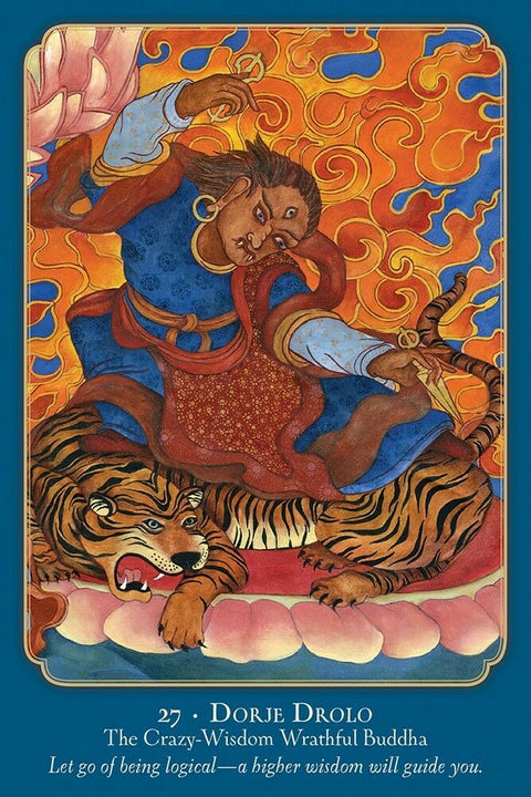 Buddha Wisdom Shakti Power Oracle Deck & Guidebook Laura Santi US Games