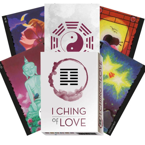 I-Ching of Love Oracle Cards Deck & Guidebook Lo Scarabeo Tarot