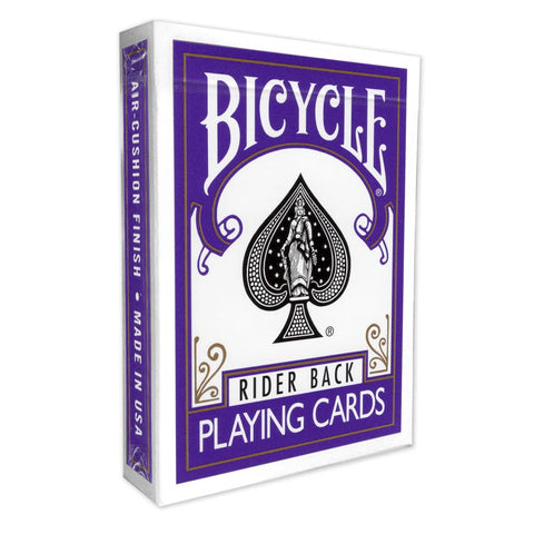 Bicycle Rider Back Violet Playing Cards Deck for Poker & Magic Tricks