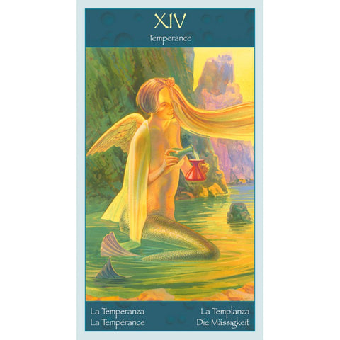Tarot of Mermaids 78-Card Deck by Lo Scarabeo with Guidebook New