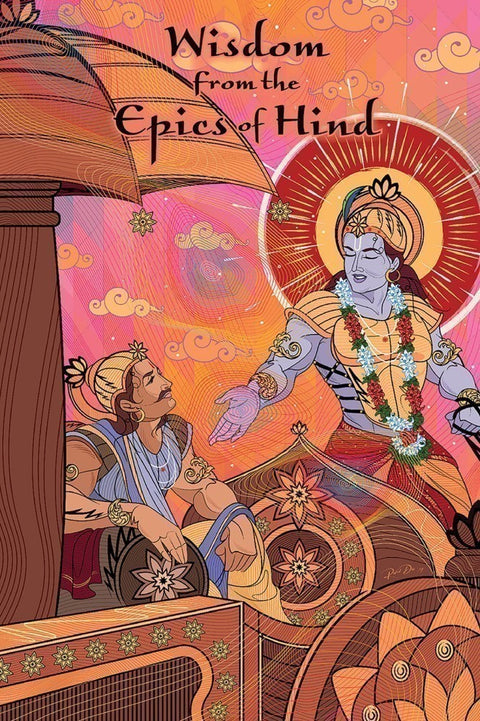 Wisdom From The Epics Of Hind Oracle Cards Deck US Games By Pankhuri Agarwal NEW