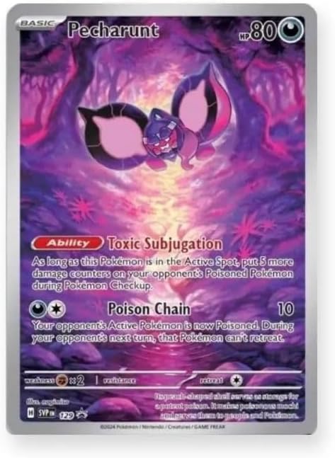 Pokemon TCG Shrouded Fable Elite Trainer Box English Pecharunt Promo