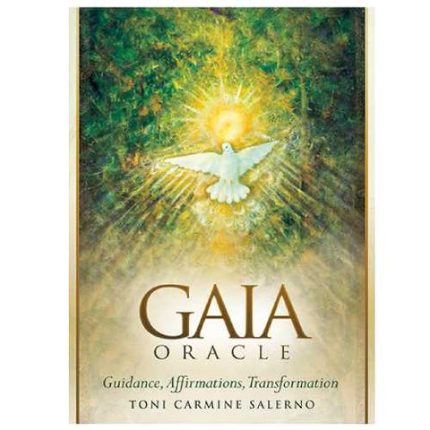 Gaia Oracle Deck by Toni Carmine Salerno 45 Cards & Guidebook Blue Angel