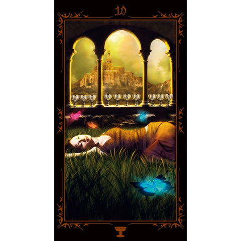 Dark Fairytale Tarot Deck 78 Cards w/ English Guidebook by Lo Scarabeo