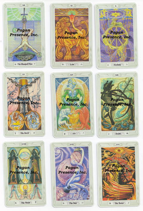 Aleister Crowley Thoth Tarot Pocket Deck 78 Cards AGM US Games New