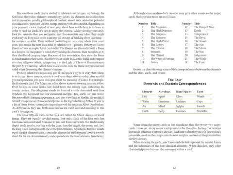 Astrology Tarot Runes Divination Guide Book by Schiffer
