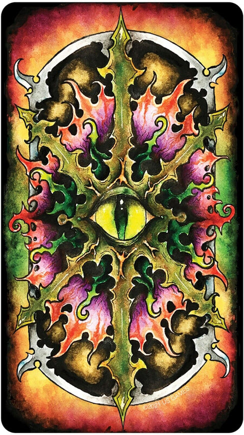 Malefique Lenormand Cards Edgy Dark Deck US Games Systems Esoteric Gniedmann NEW