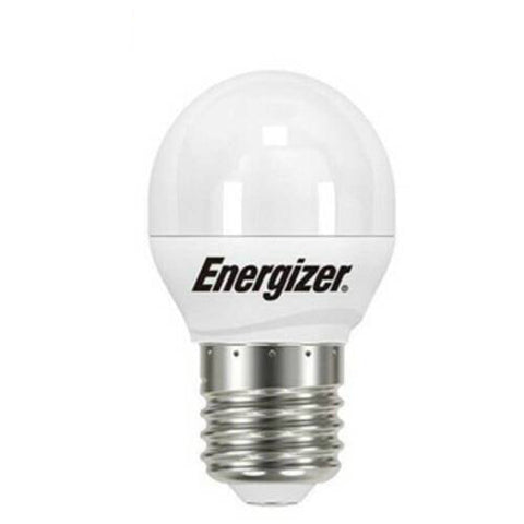 Energizer E27 LED Golf Bulb Warm White 2700K 5.9W 470lm A+ Energy