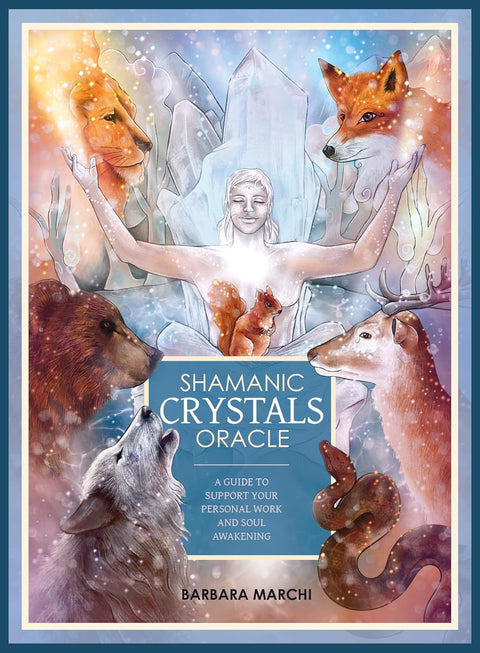 Shamanic Crystals Oracle cards Blue Angel