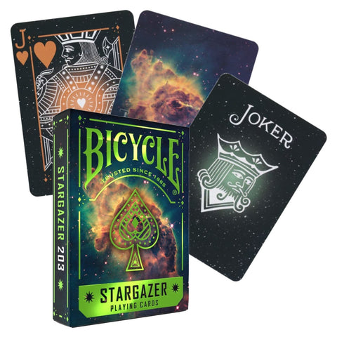 Bicycle Stargazer 203 Playing Cards Poker Size, Hubble Nebula, USA-Made