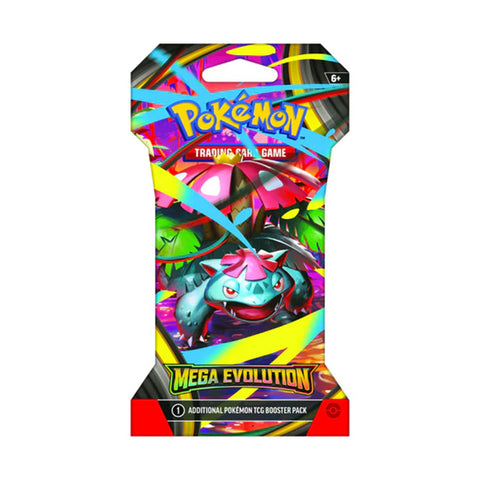 Pokemon TCG Mega Evolution Sleeved Booster 10 Cards English