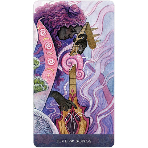 Blood Moon Tarot Deck 78 Cards Linen Finish w/ Guidebook US Games