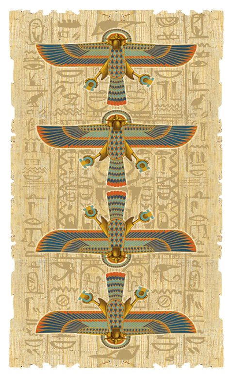 Egyptian Tarot Mini Deck Pocket Size 78 Cards Lo Scarabeo Italy New