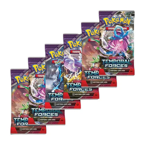 Pokemon TCG Scarlet & Violet Temporal Forces Sealed 10 Card Booster Pack EN