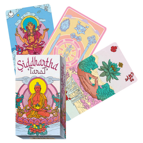 Siddhartha Tarot Cards Deck Lo Scarabeo Bruno Letizia Esoteric Divination NEW