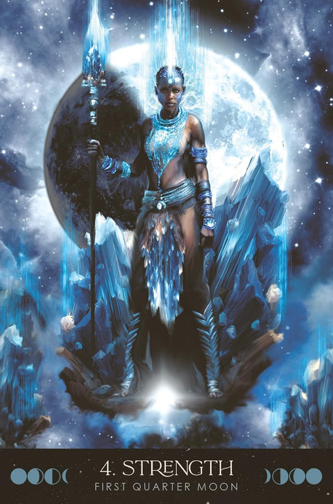 Moon Temple Oracle Card Deck & Guidebook by Blue Angel Publishing