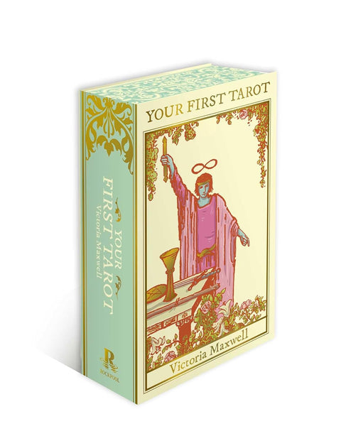 Your First Tarot Cards Deck by Rockpool Beginner Rider-Waite & Guidebook