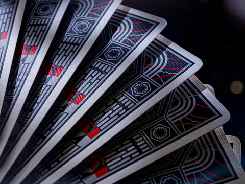 Star Wars Dark Side Playing Cards Deck by Theory11 Black Red Poker
