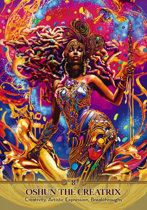 Faces of Oshun Oracle Deck by Hay House 44 Cards & Guidebook